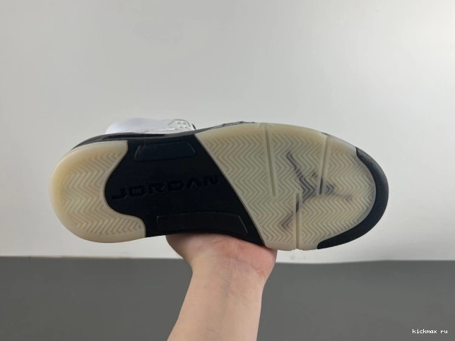 Rep MAX AIR DD0587-110 5 RETRO JORDAN BLACK' 'WHITE 0824